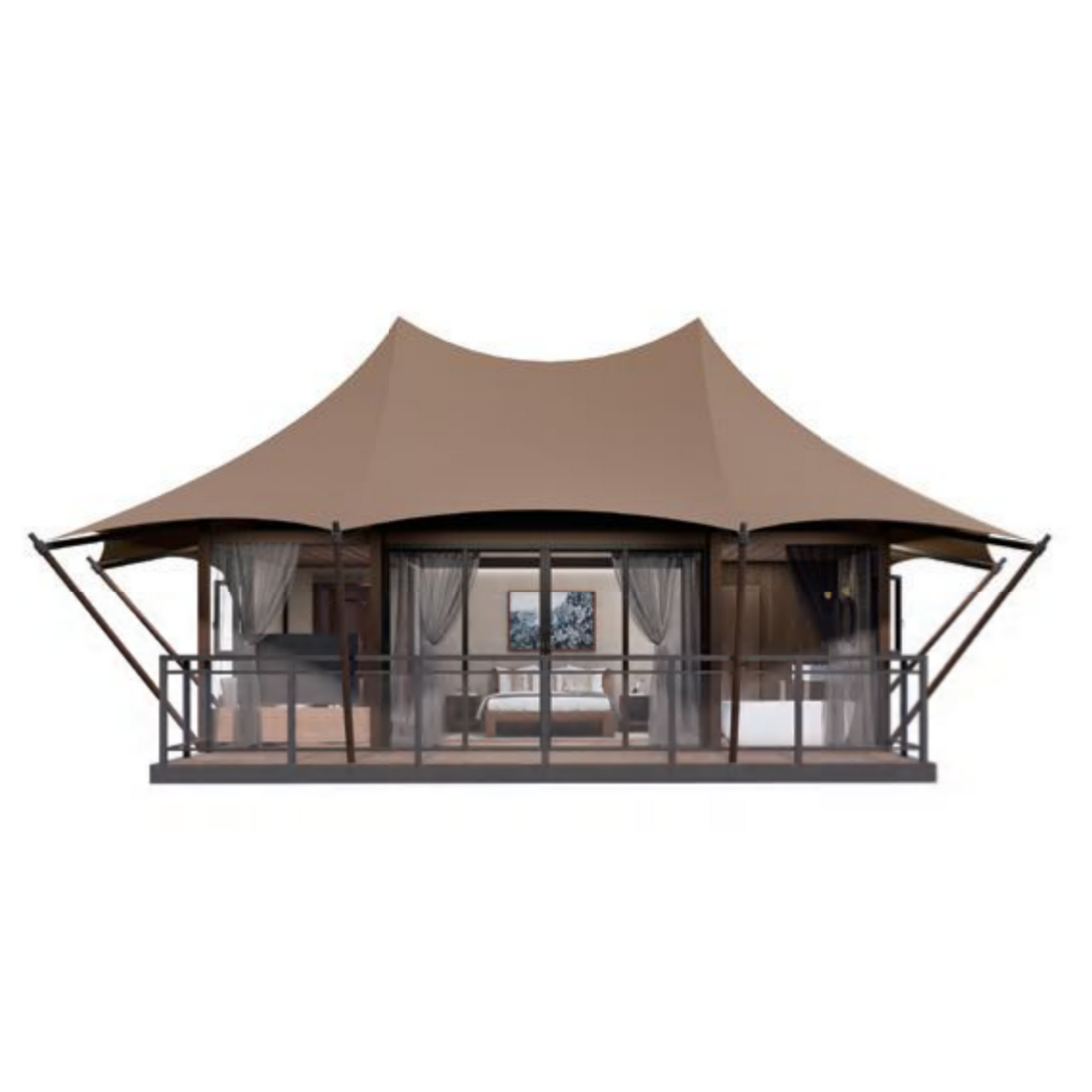 M40 - Medium Two-Peak M Series Safari Lodge Tent