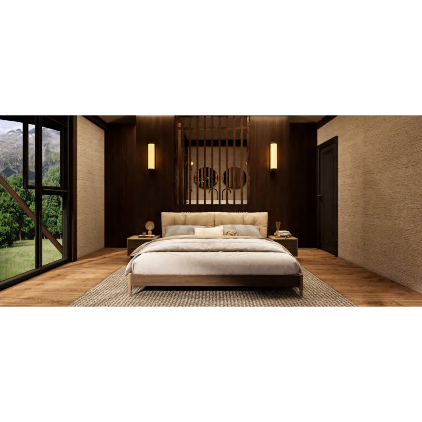 M74 - Large Three-Peak M Series Safari Lodge Tent