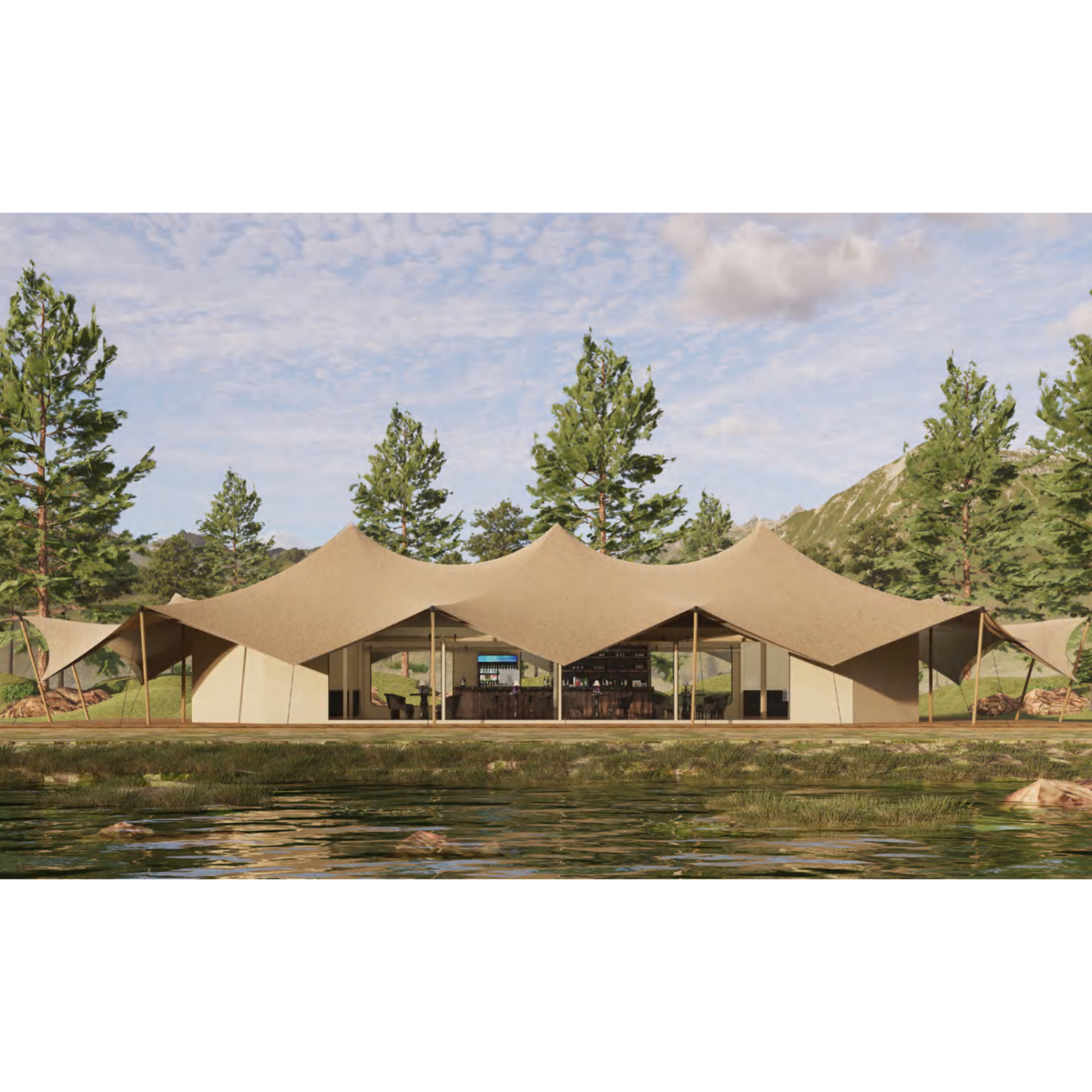 ER145 - Deluxe Executive Room Stretch Tent