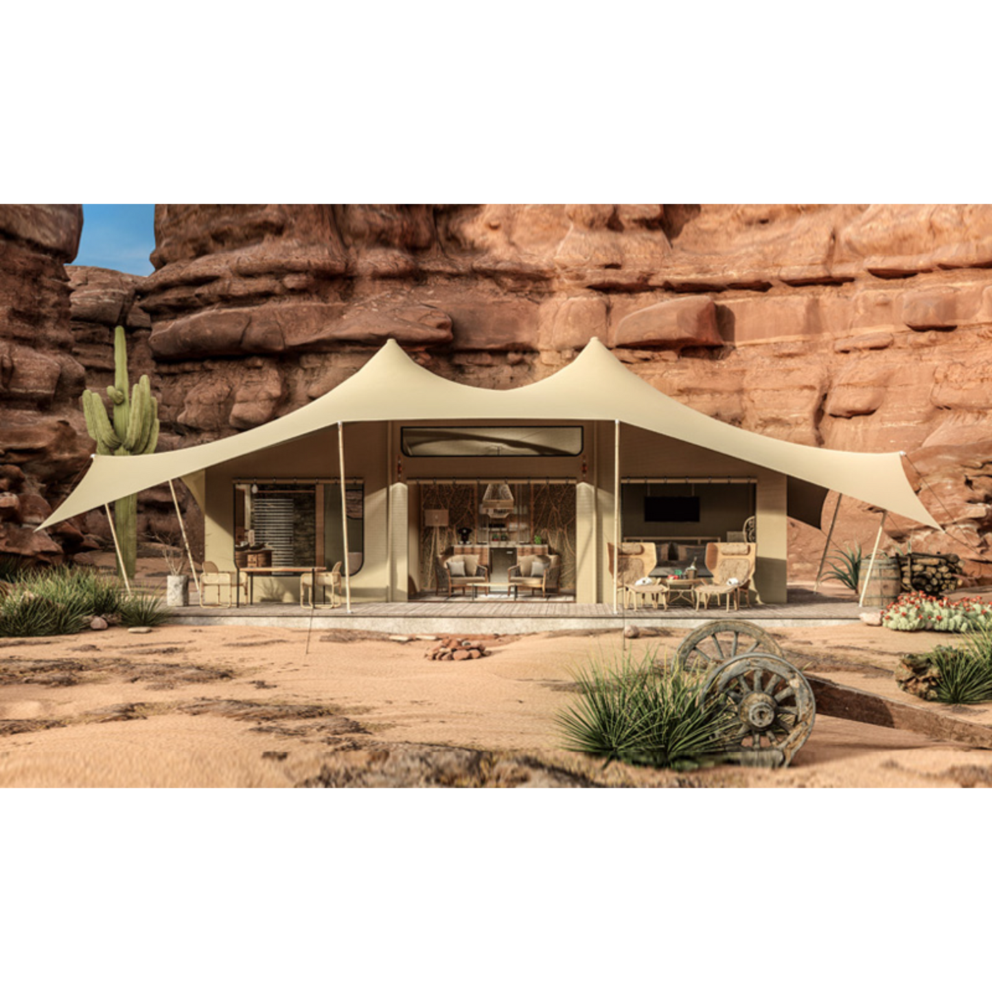 TR40 - Standard Family Safari Tent