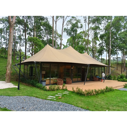 M74 - Large Three-Peak M Series Lodge Tent