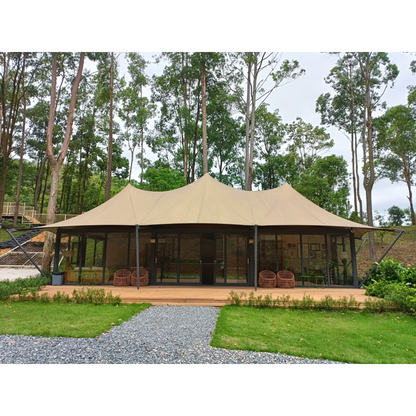 M74 - Large Three-Peak M Series Lodge Tent