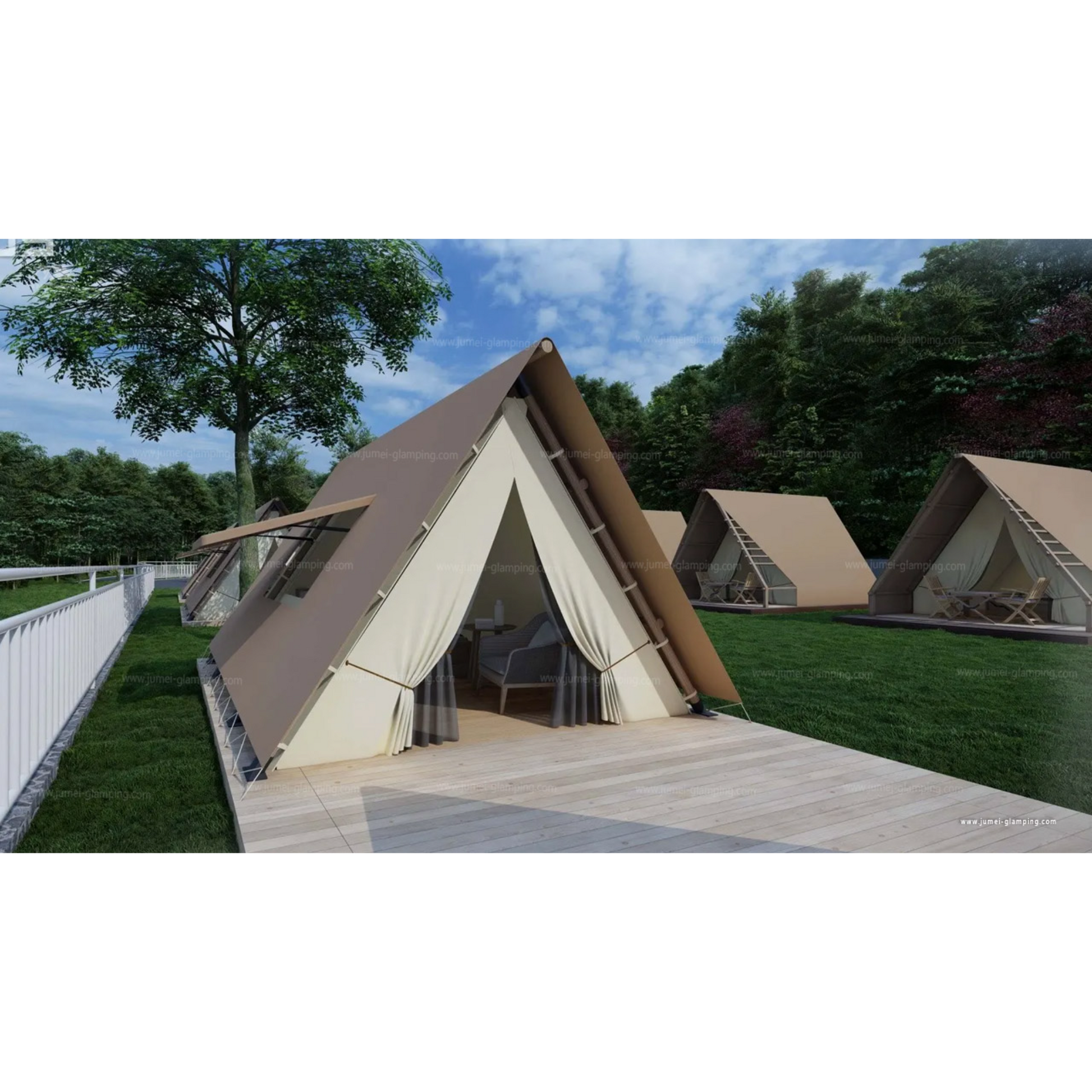 wooden tent ettenheim AX17