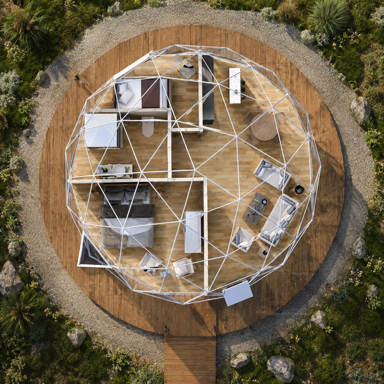 10M Glamping Dome