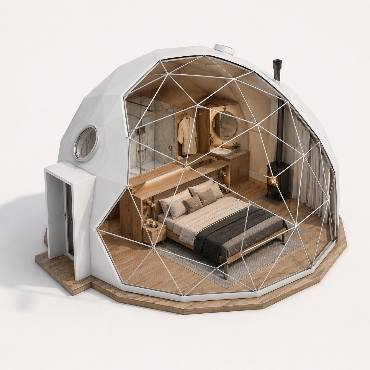6M Glamping Dome