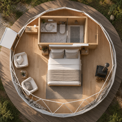 6M Glamping Dome