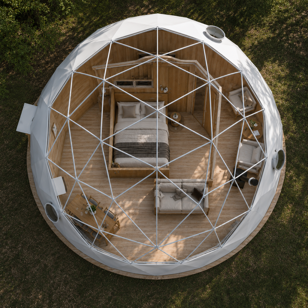 8M Glamping Dome