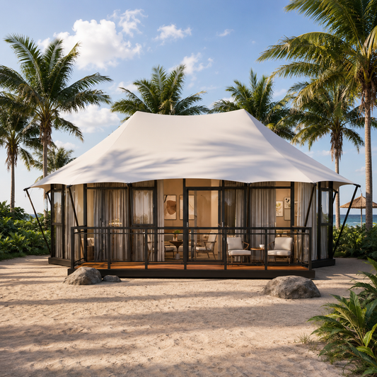 H58 - Medium-Sized H Series Safari Lodge Tent