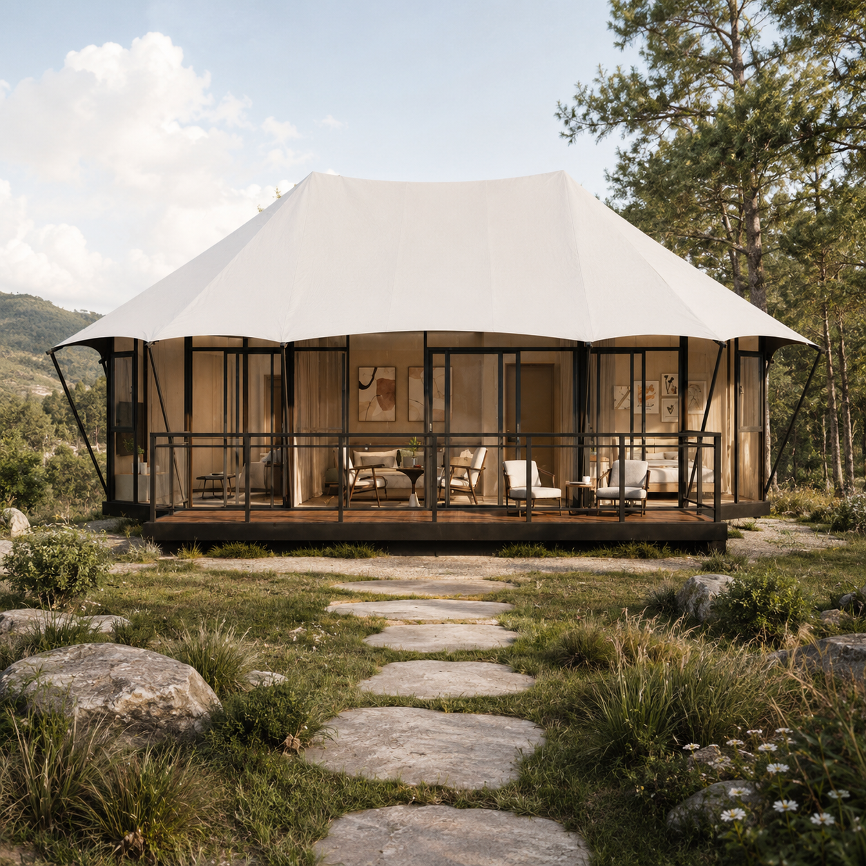 HX168 - Large HX Series Lodge Tent