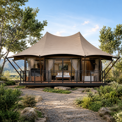 M40 - Medium Two-Peak M Series Lodge Tent