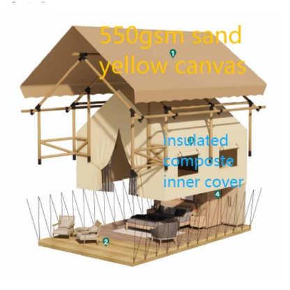 B32 - Compact Luxury Safari Tent