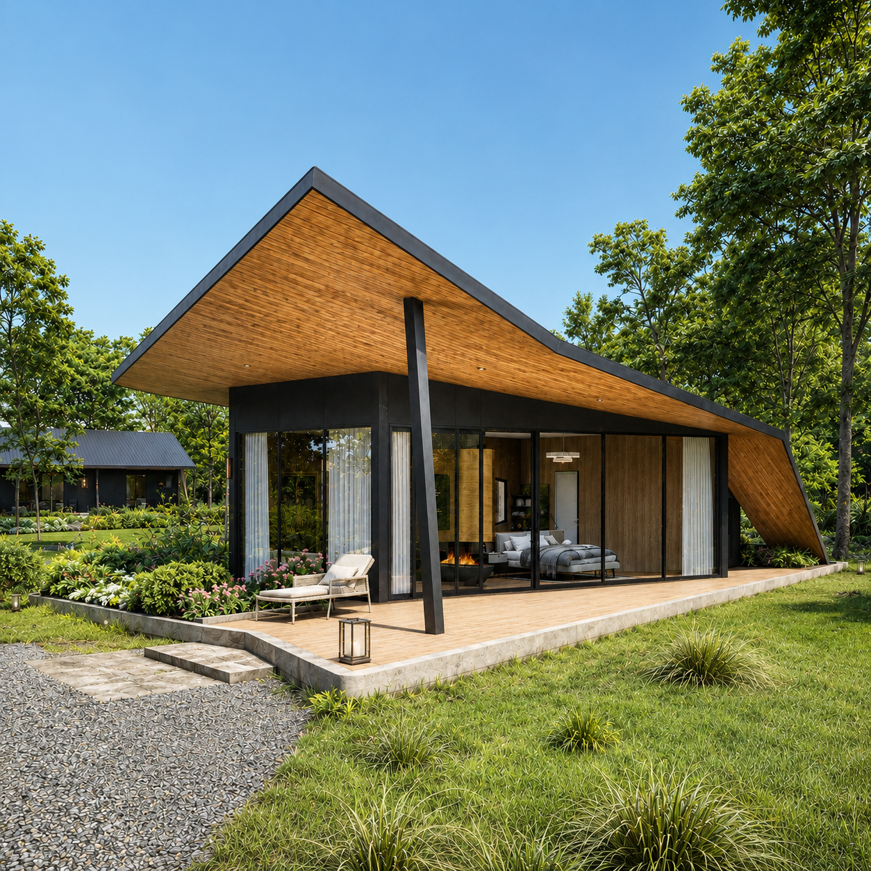 FR Luxury Tiny House With Grand Terrace