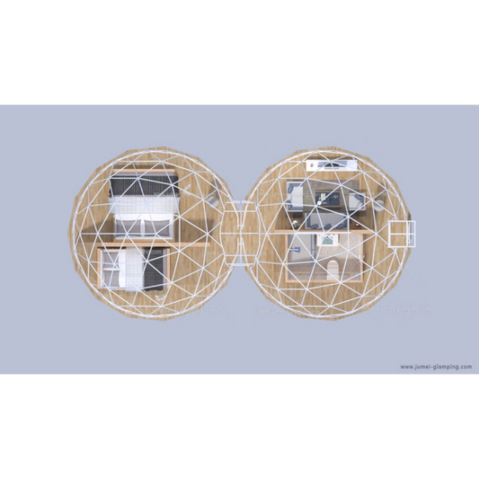 6M + 8M + 8M Linked Dome Package
