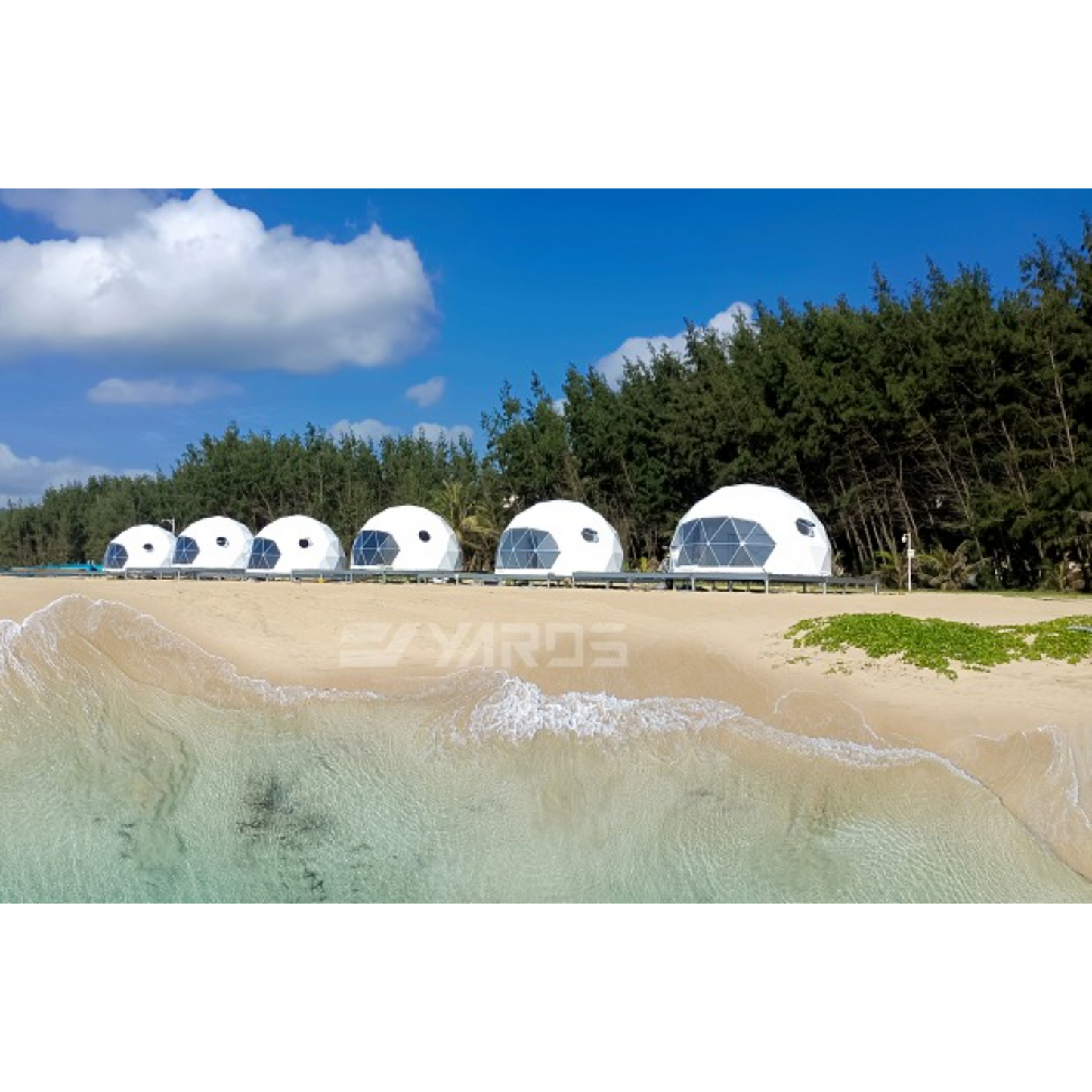 6M + 8M + 8M Linked Dome Package