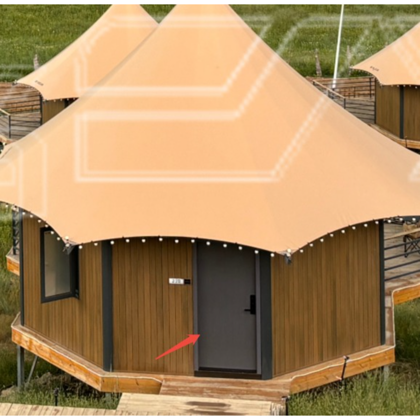 H28 - Standard Luxury H Series Safari Lodge Tent
