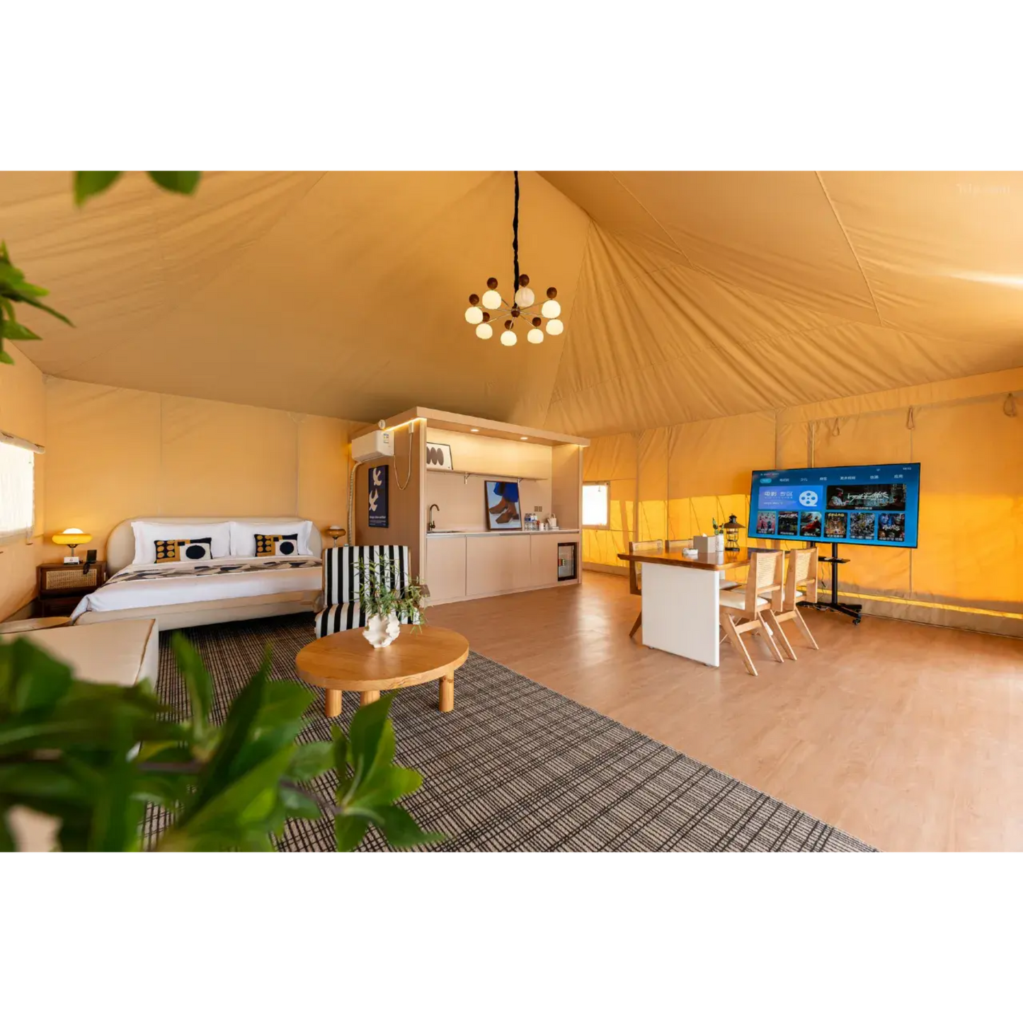 H58 - Medium-Sized H Series Safari Lodge Tent