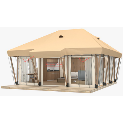 S36 - Exquisite Glamping Safari Tent