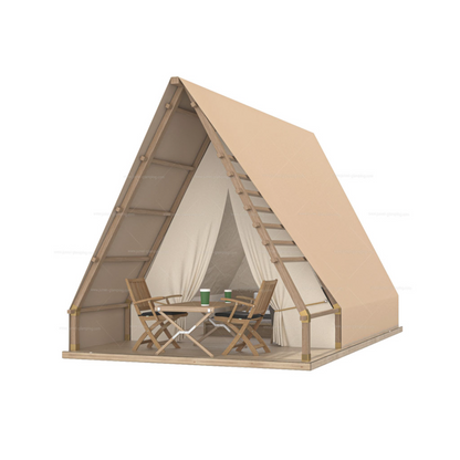 AX17 - Basic Safari Tent with Small Veranda