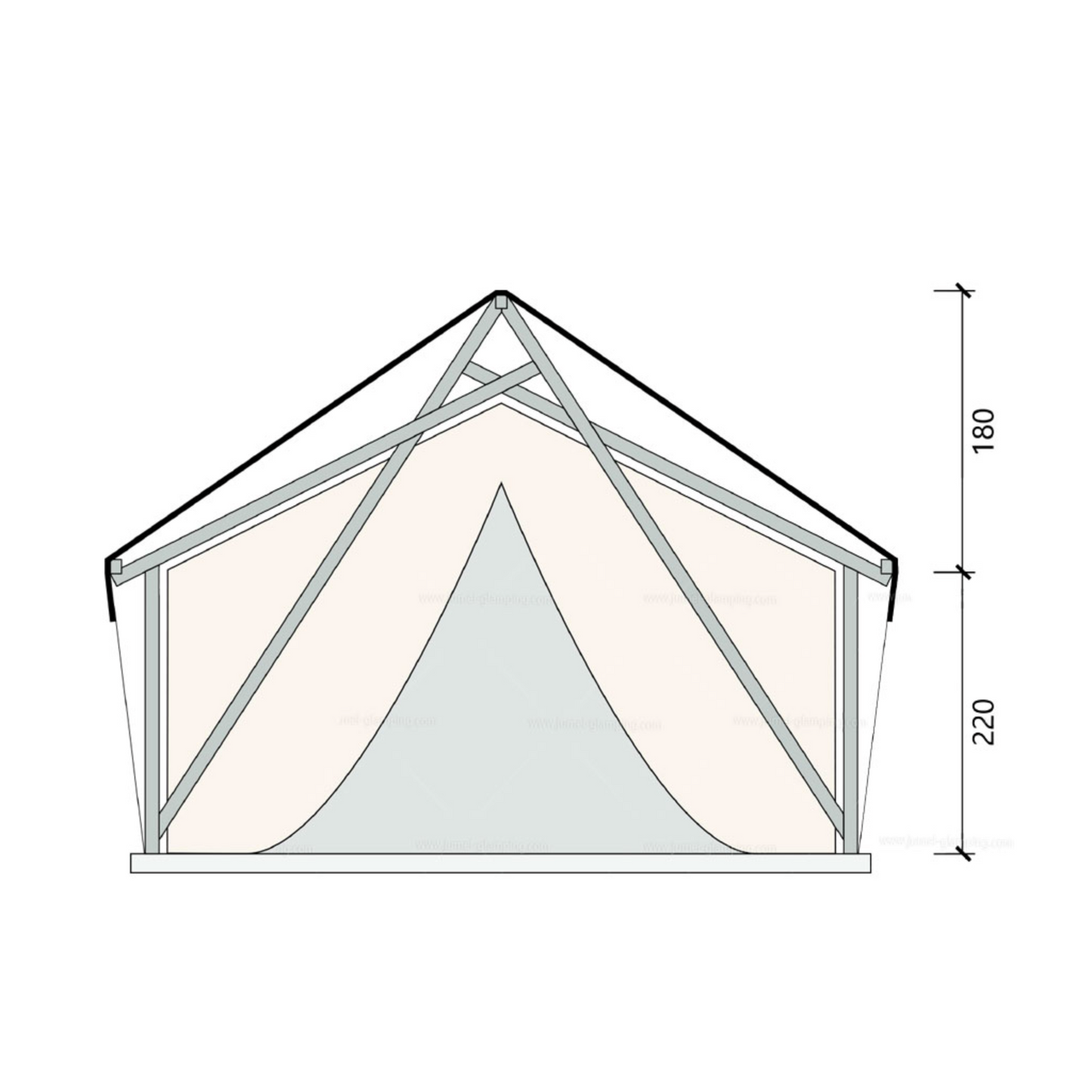 E40 - Sunroom Safari Tent