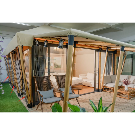 SX25 - Compact Glamping Safari Tent