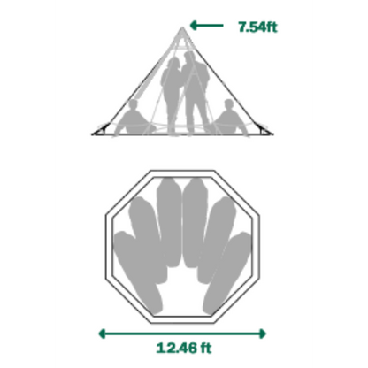 Tentipi Onyx 5 Light Nordic Tipi Tent