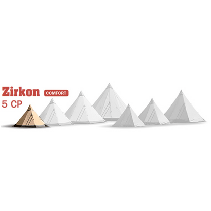 Tentipi Zirkon 5 CP Canvas Tent